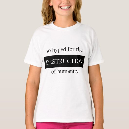 誇大宣伝 Tシャツ (正面)