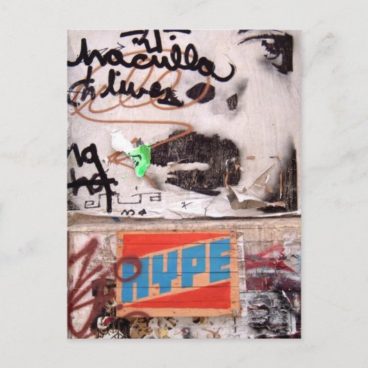 誇大広告はがき ポストカード (正面)