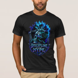 誇大広告より規律 Bitcoin 暗号資産 マインドセット デザイン Tシャツ