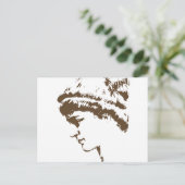 誇大広告 ポストカード (スタンド正面)