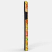 誇張されたエンボスの正方形のオーバーレイ投げ Case-Mate iPhoneケース (裏面/右)