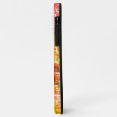 誇張されたエンボスの正方形のオーバーレイ投げ Case-Mate iPhoneケース (裏面/左)