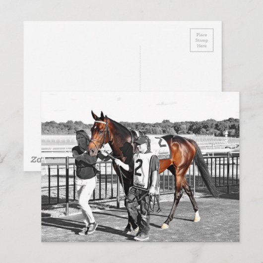 誇張する ポストカード (正面/裏面)