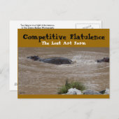 誇張的な防御 ポストカード (正面/裏面)