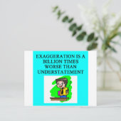 誇張 ポストカード (スタンド正面)