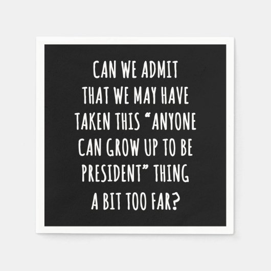 認めるか スタンダードカクテルナプキン (正面)