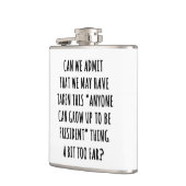 認めるか フラスク (左)