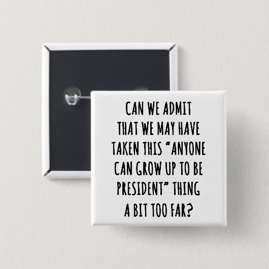 認めるか 缶バッジ (正面&裏面)