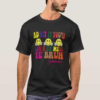 認めろ低鍵だけ恋しく思先生 Tシャツ