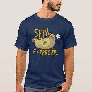 認印で笑顔の家族 Tシャツ