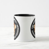 認可の印: angry猿が裏書きするプロジェクト マグカップ (中央)