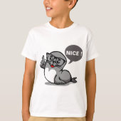 認可の印 Tシャツ (正面)