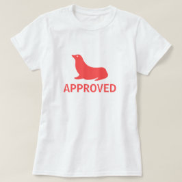 認可の印 Tシャツ
