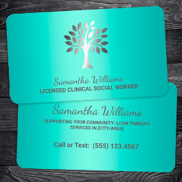 認可を受けた医療従事者 名刺