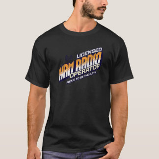 認可を受けたHam無線事業者 Tシャツ