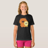 認定されたにぎこないドイツ牧羊犬の子犬 Tシャツ (正面フル)