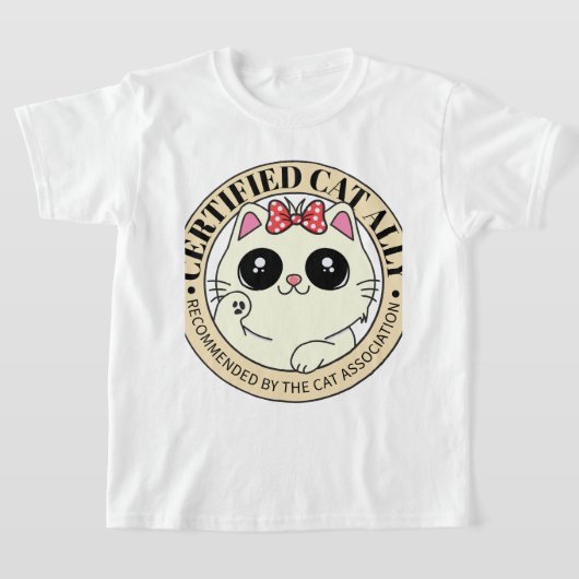 認定されたCat Ally | Tシャツ (レイダウン)