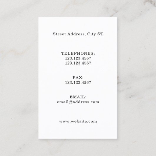 認定を求める契約 名刺 (裏面)