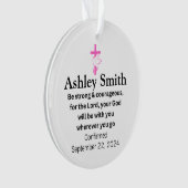 認定アクリルオーナメントギフトfor Girls オーナメント (正面)