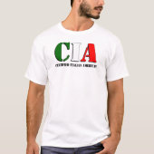 認定アメリイタリアンカ人 Tシャツ (正面)