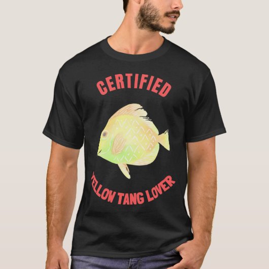 認定イエロー・タン・ラバー Tシャツ (正面)