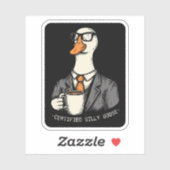 認定ガチョウ間抜けス シール (シート)