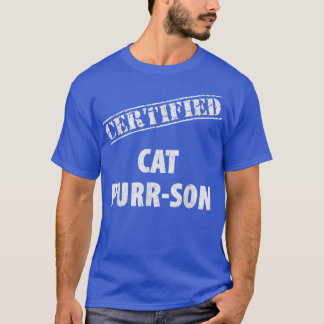 認定キャットプおもしろいルーソン猫Lo Tシャツ