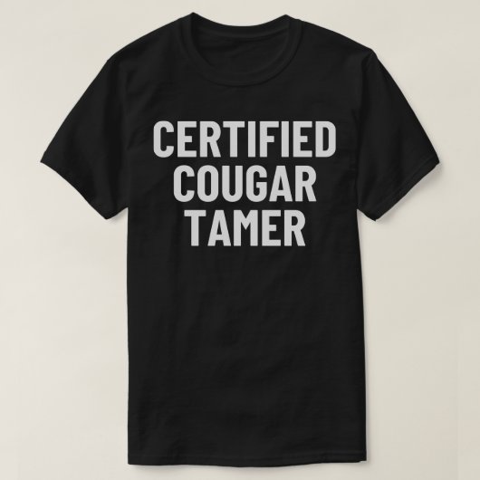 認定クーガー・タマー Tシャツ (デザイン正面)