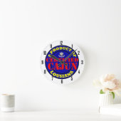 認定ケージャン ラウンド壁時計 (ホーム)