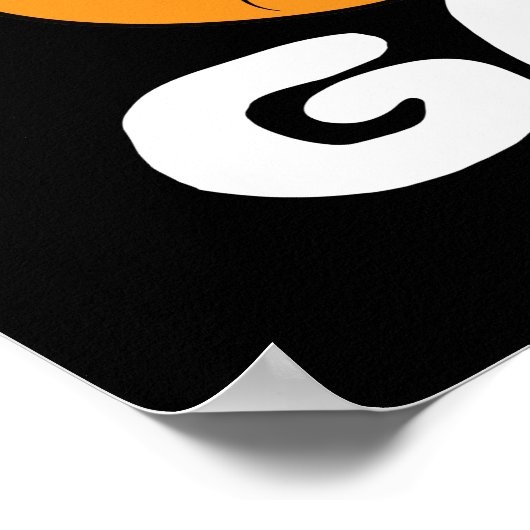 認定ゲーマーかわいいペンギン ポスター (角)