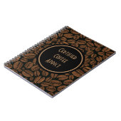 認定コーヒー中毒者ノートブック ノートブック (左側)