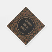 認定コーヒー中毒者 スタンダードランチョンナプキン (角)