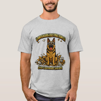 認定ジャーマンシェパードインテリアデザイナー Tシャツ
