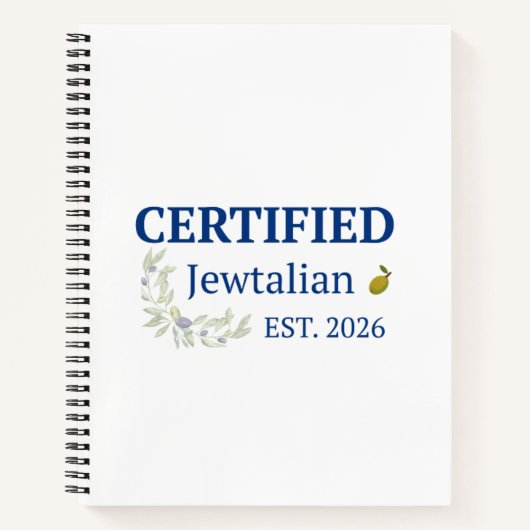 認定ジュータリアンジャーナル ノートブック (正面)