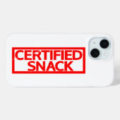 認定スナックスタンプ Case-Mate iPhoneケース (裏面 (横))