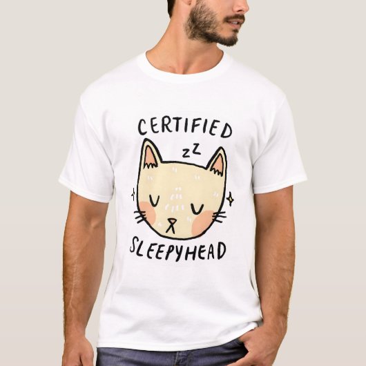 認定スリーピーヘッド Tシャツ (正面)
