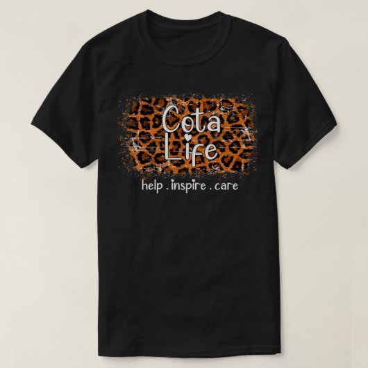 認定セラピスト助手COTA 13 Tシャツ (デザイン正面)