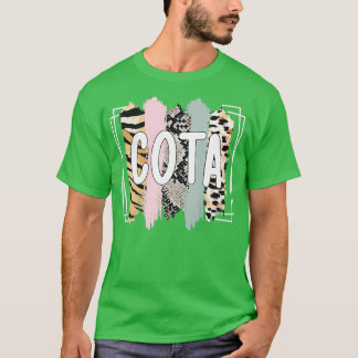 認定セラピスト助手COTA 19 Tシャツ