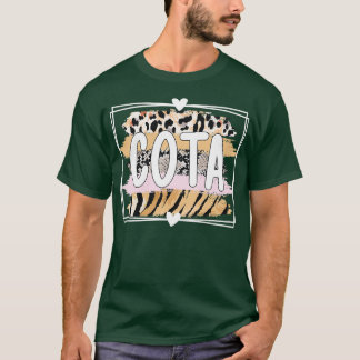 認定セラピスト助手COTA 4 Tシャツ