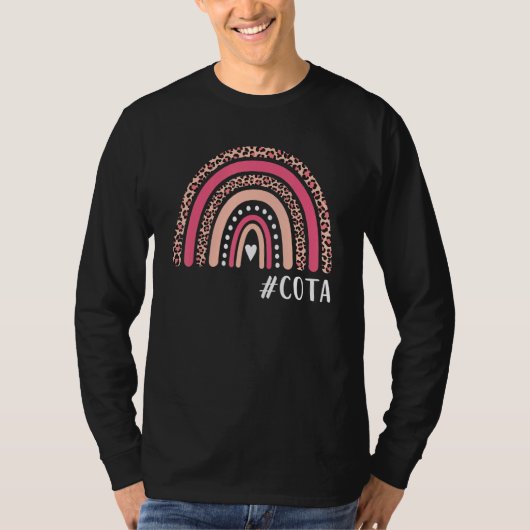 認定セラピーアシスタントレインボーC Tシャツ (正面)