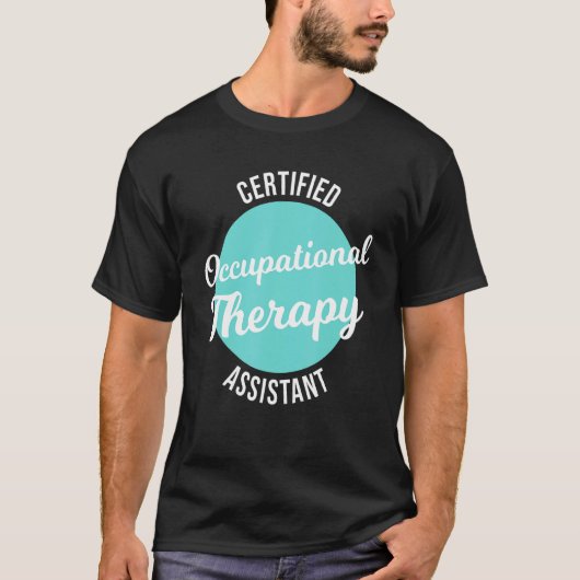 認定セラピー助手 Tシャツ (正面)