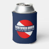 認定ダイバークーラーボックス 缶クーラー (缶裏面)