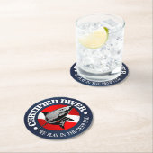 認定ダイバー(Shark) ラウンドペーパーコースター (インサイチュ)