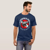 認定ダイバー(Shark) Tシャツ (正面フル)