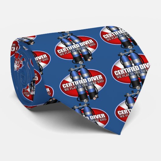 認定ダイバー(ST) ネクタイ (ロール)