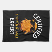 認定チキンナゲット専門家 キッチンタオル (横)