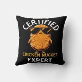 認定チキンナゲット専門家 クッション (裏面)