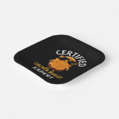 認定チキンナゲット専門家 ペーパープレート (傾斜あり)