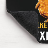 認定チキンナゲット専門家 マウスパッド (コーナー)