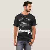 認定トビウオ愛好家 Tシャツ (正面フル)